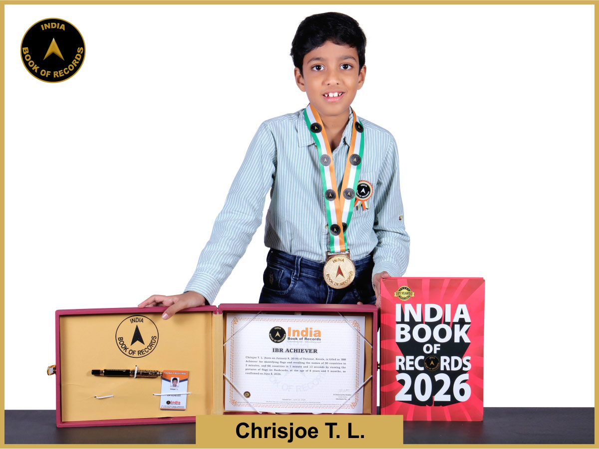 Chrisjoe T. L. – IBR Achiever