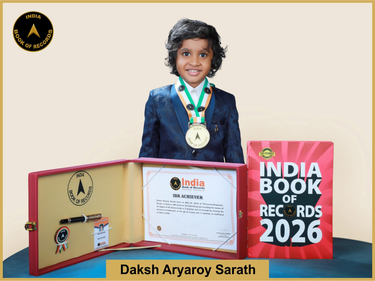 Daksh Aryaroy Sarath – IBR Achiever