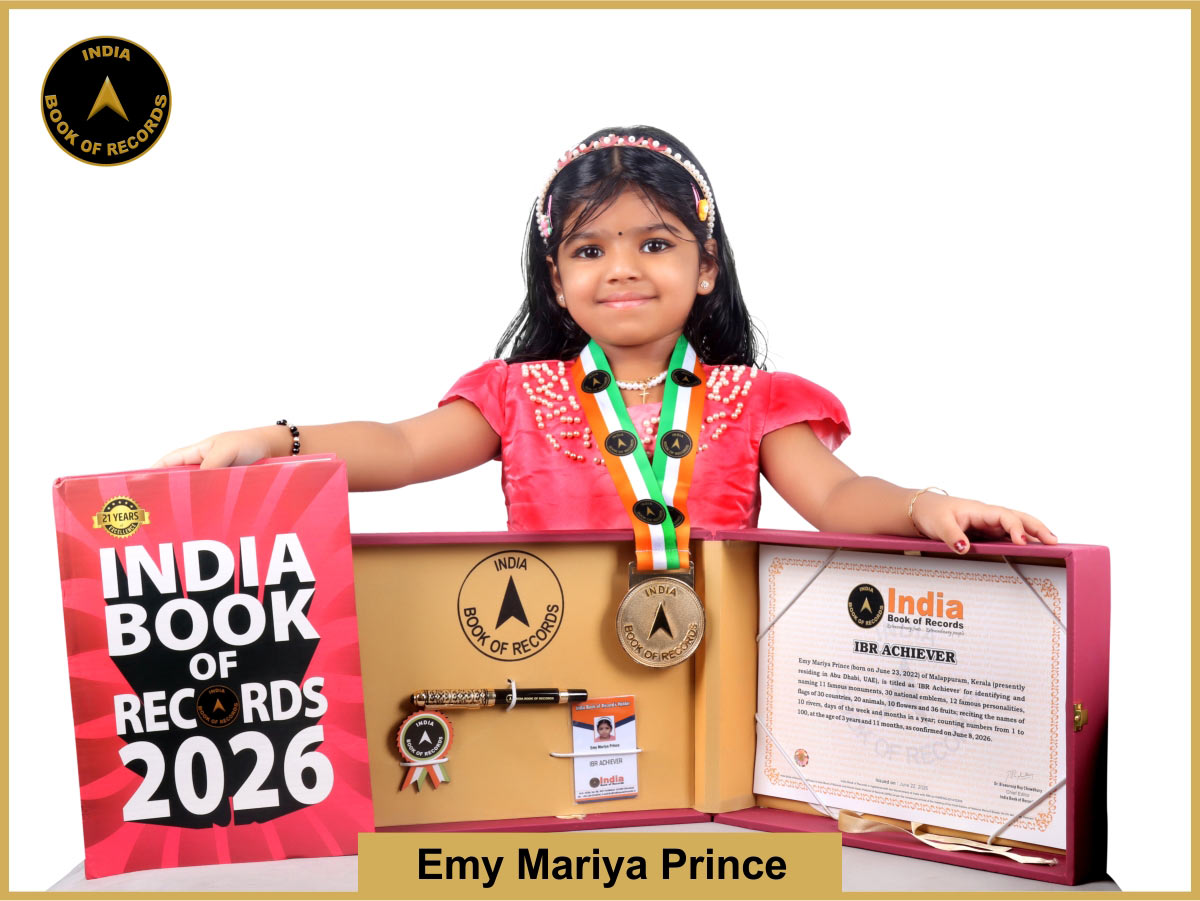 Emy Mariya Prince – IBR Achiever