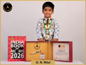 Pic of G N Ritul, Maximum sports and countries of origin named by a kid.
