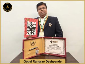 Image of Gopal Rangrao Deshpande, Maximum motivational thoughts written by an individual in Kannada.