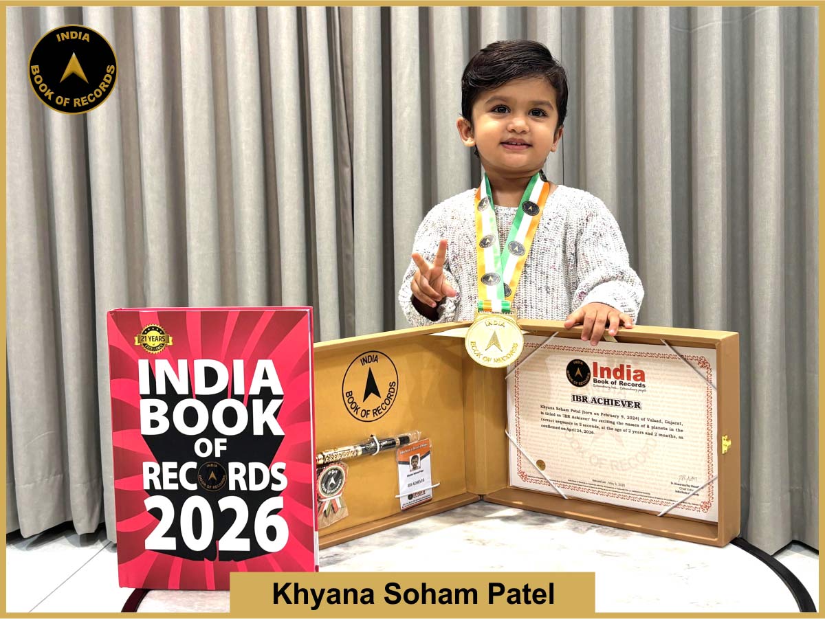 Khyana Soham Patel – IBR Achiever