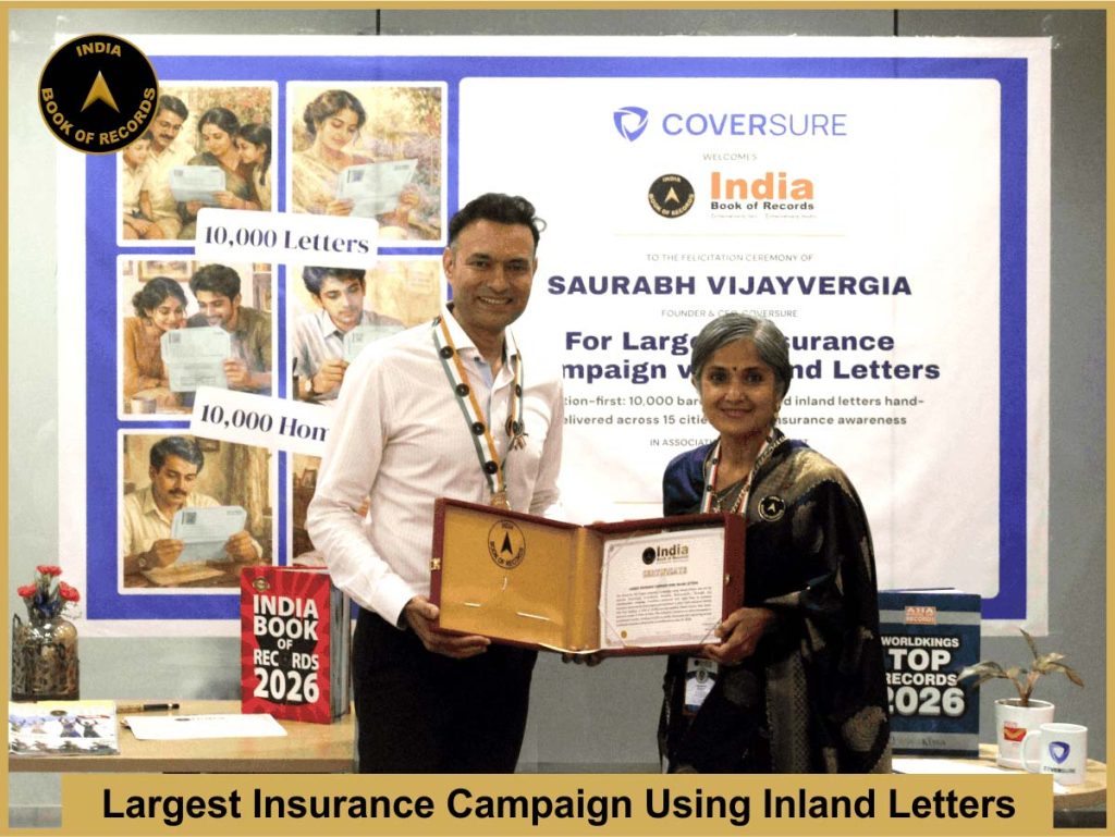 Largest Insurance Campaign Using Inland Letters.