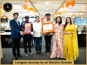 Longest Journey by an Electric Scooter.