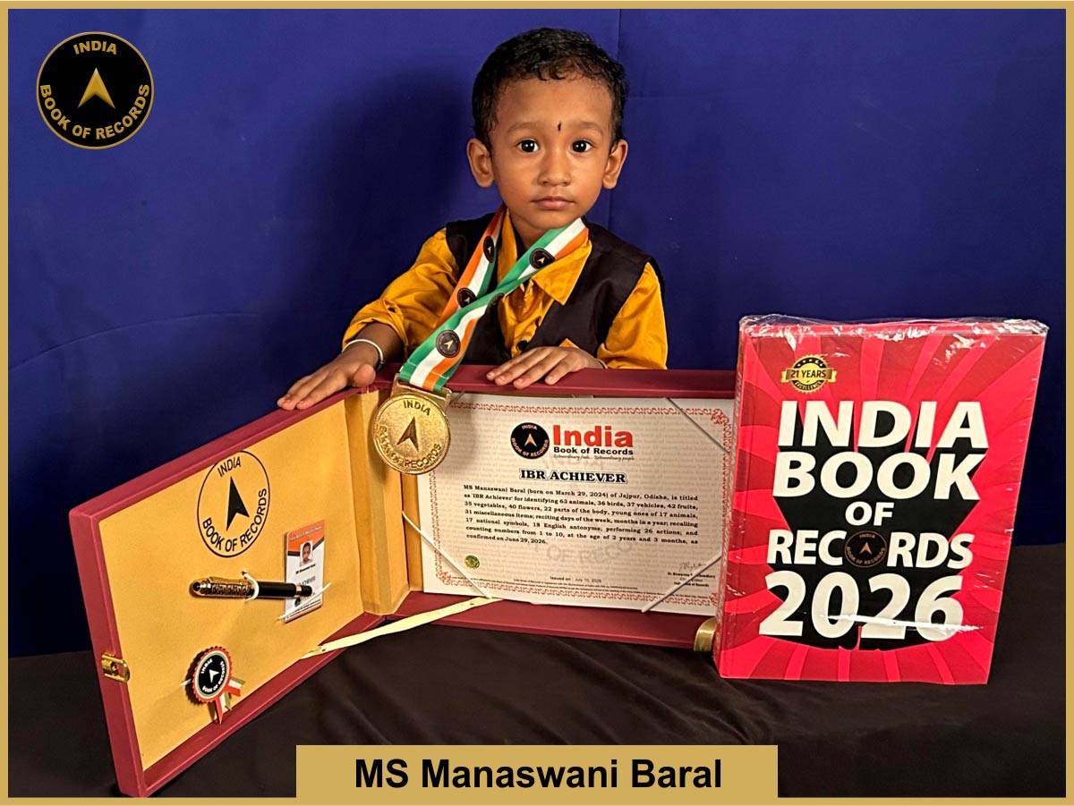 MS Manaswani Baral – IBR Achiever