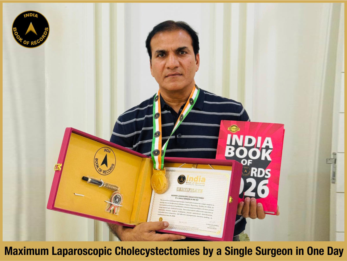 Maximum Laparoscopic Cholecystectomies by a single surgeon in one day