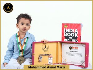 Image of Muhammed Aimal Marzi with IBR Achiever certificate.