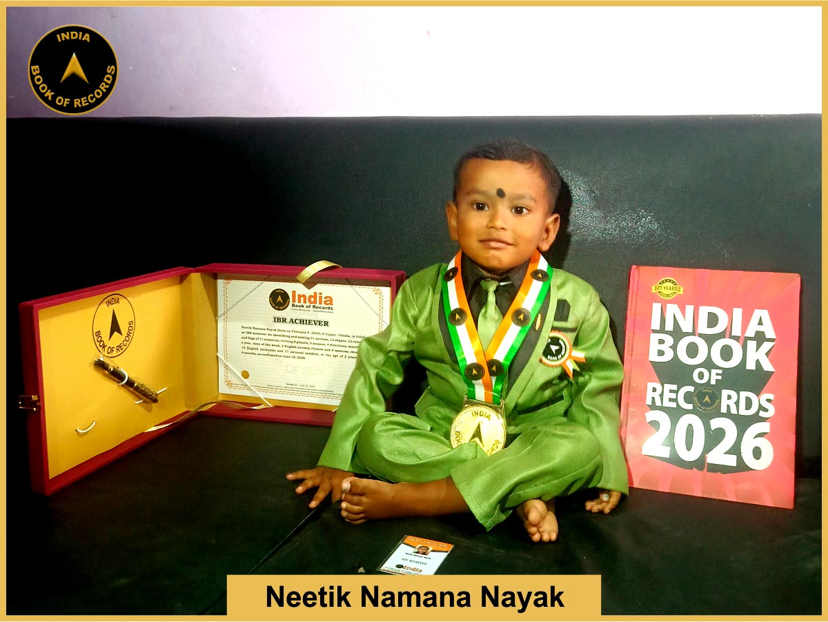 Neetik Namana Nayak – IBR Achiever