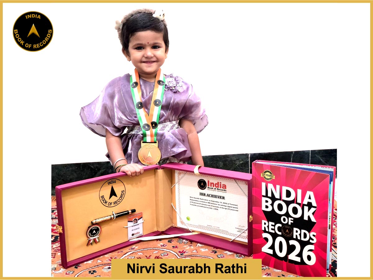 Nirvi Saurabh Rathi – IBR Achiever