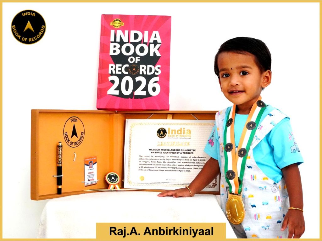 Image of Raj A Anbirkiniyaal, Maximum miscellaneous silhouette pictures identified by a toddler.