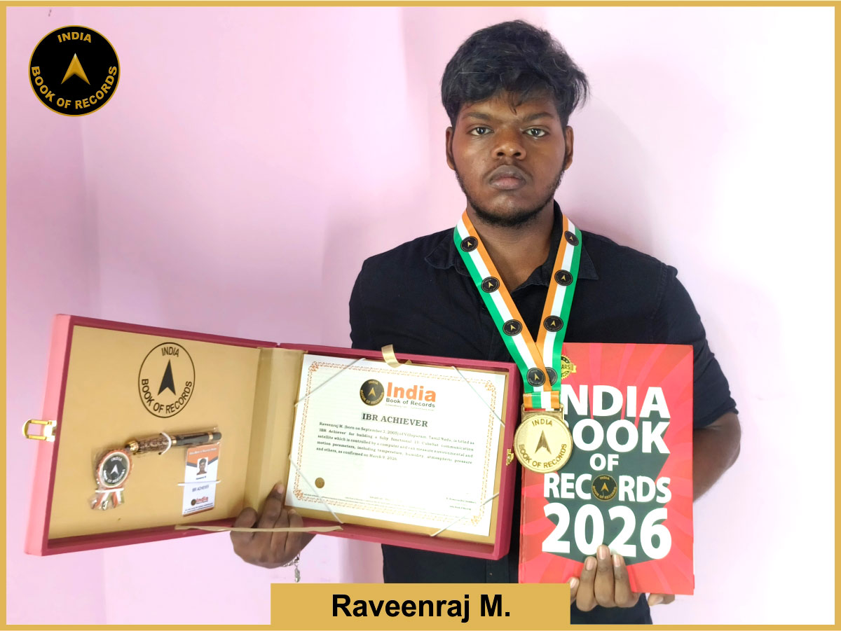 Raveenraj M. – IBR Achiever
