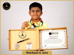 Image of Rishikesh S Unni, Maximum miniature clay models made by a kid.
