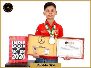 Image of Rivaldo Sibi with IBR certificate .