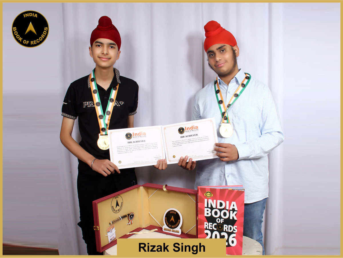 Rizak Singh – IBR Achiever