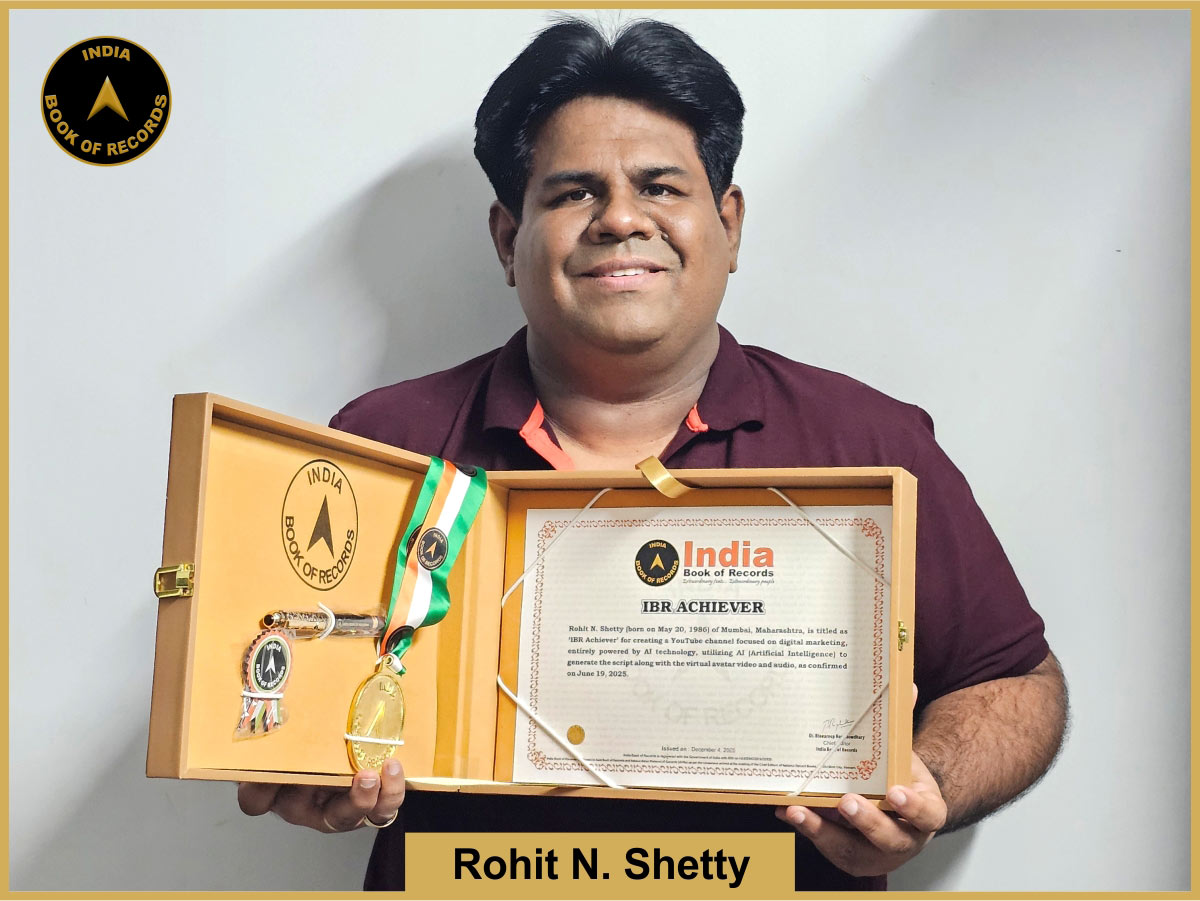 Rohit N. Shetty – IBR Achiever