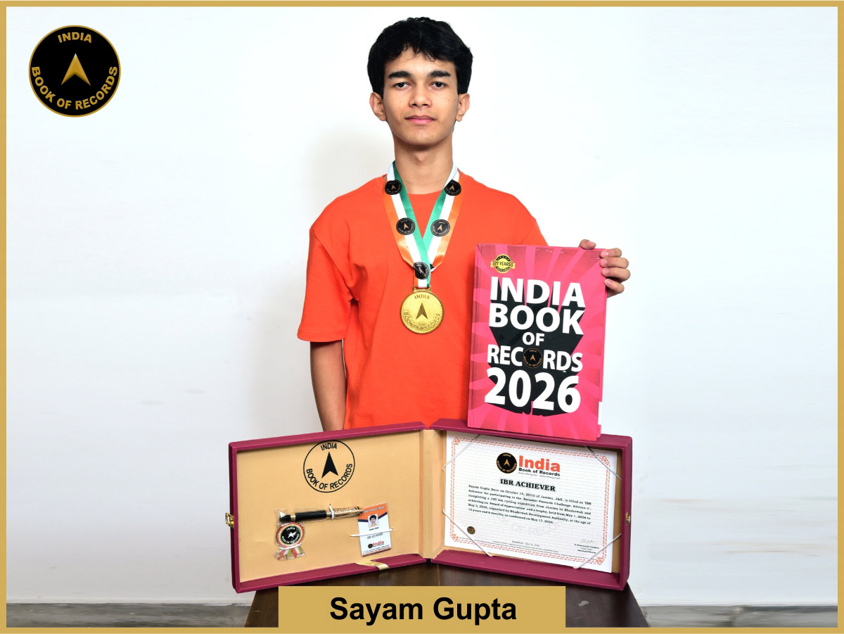 Sayam Gupta – IBR Achiever