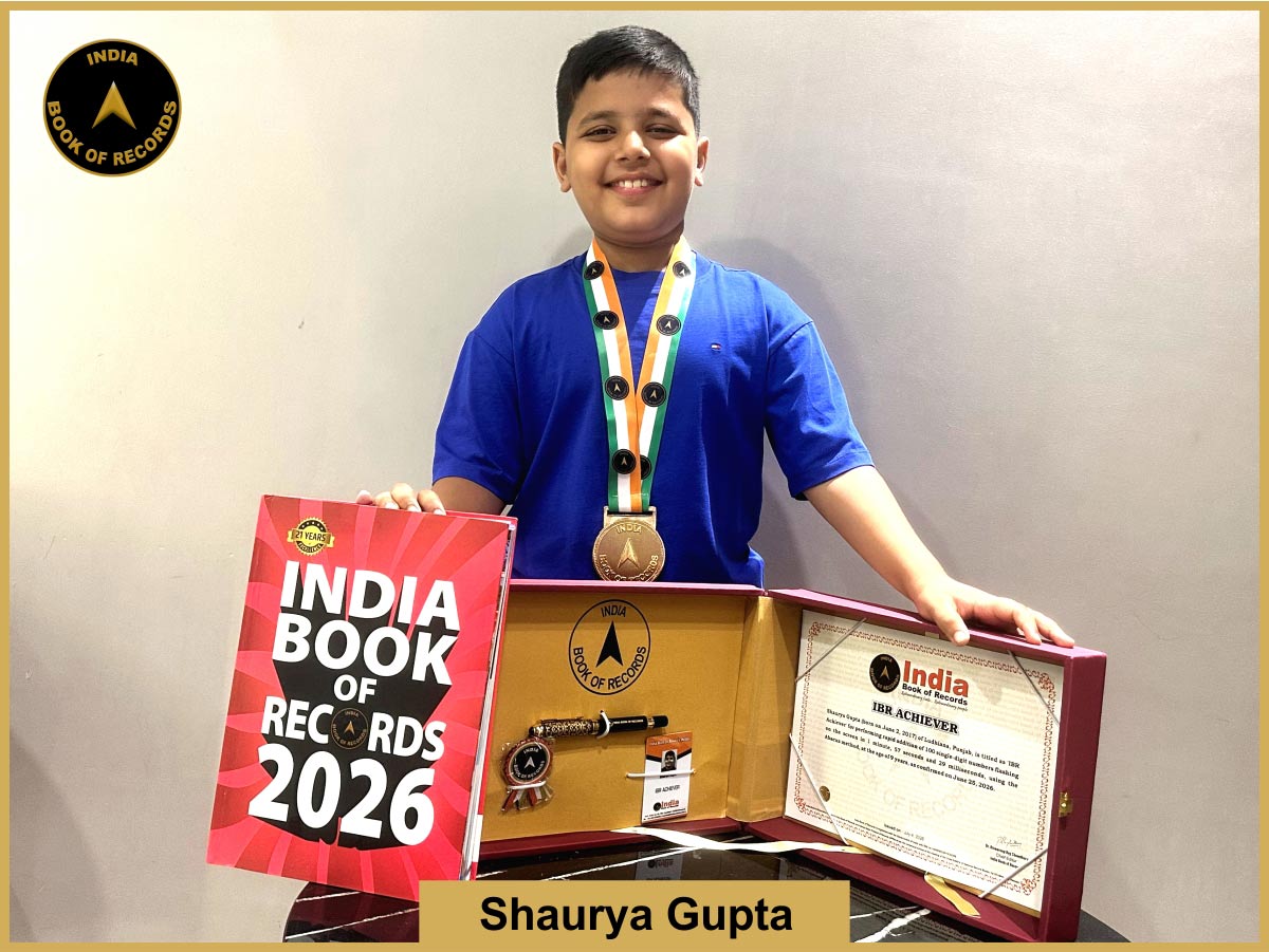 Shaurya Gupta – IBR Achiever