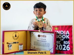 Image of Sherwin Pate S, Youngest kid to reach Umling La Pass by a motorcycle.