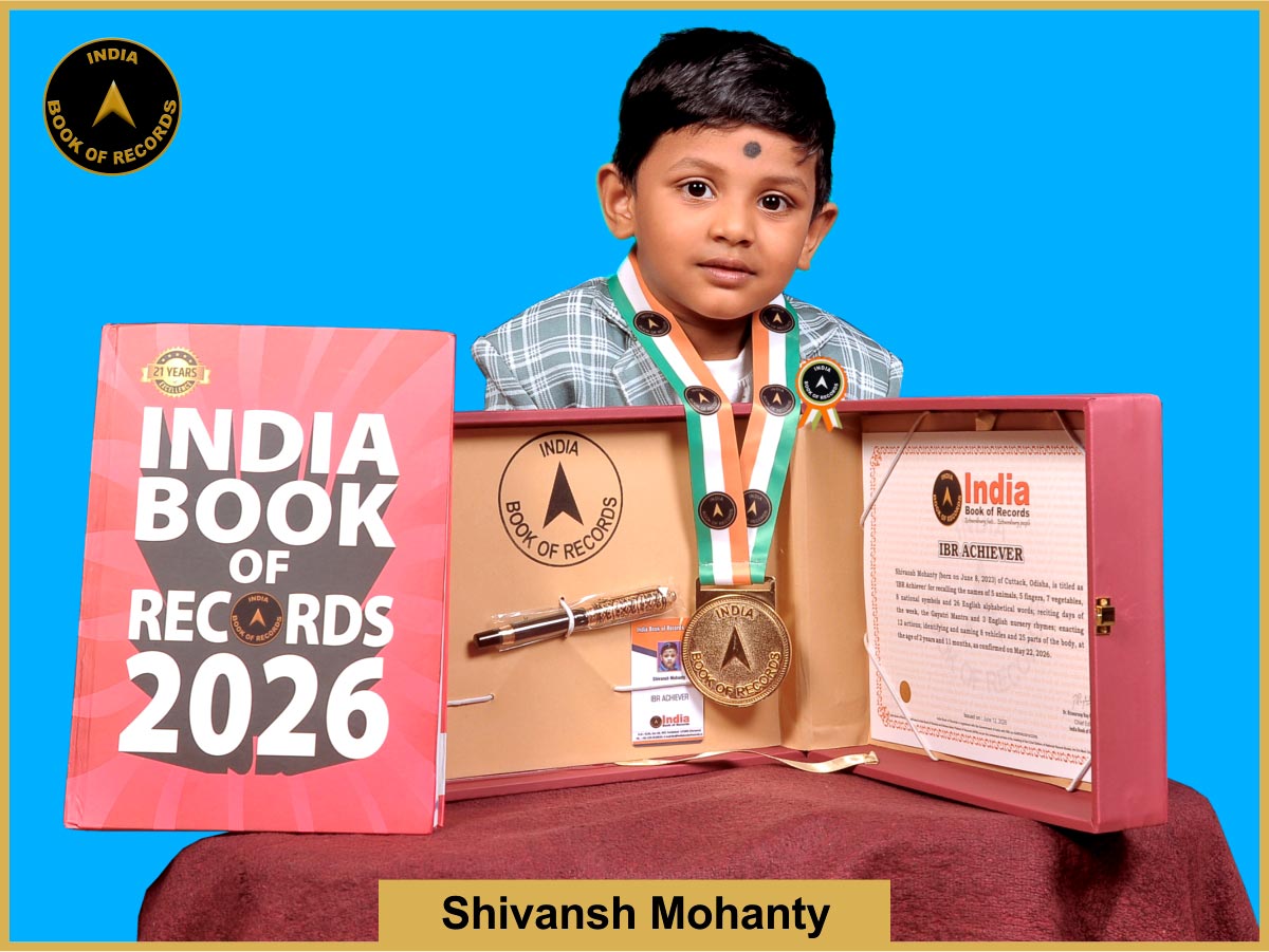 Shivansh Mohanty – IBR Achiever