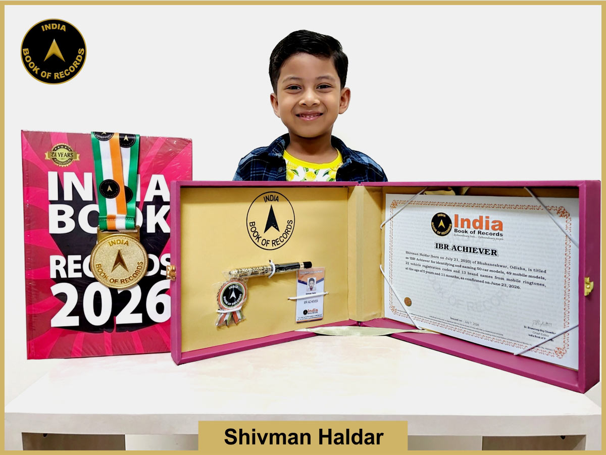 Shivman Haldar – IBR Achiever