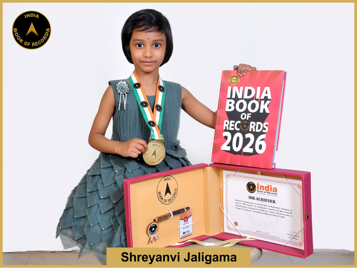 Shreyanvi Jaligama – IBR Achiever