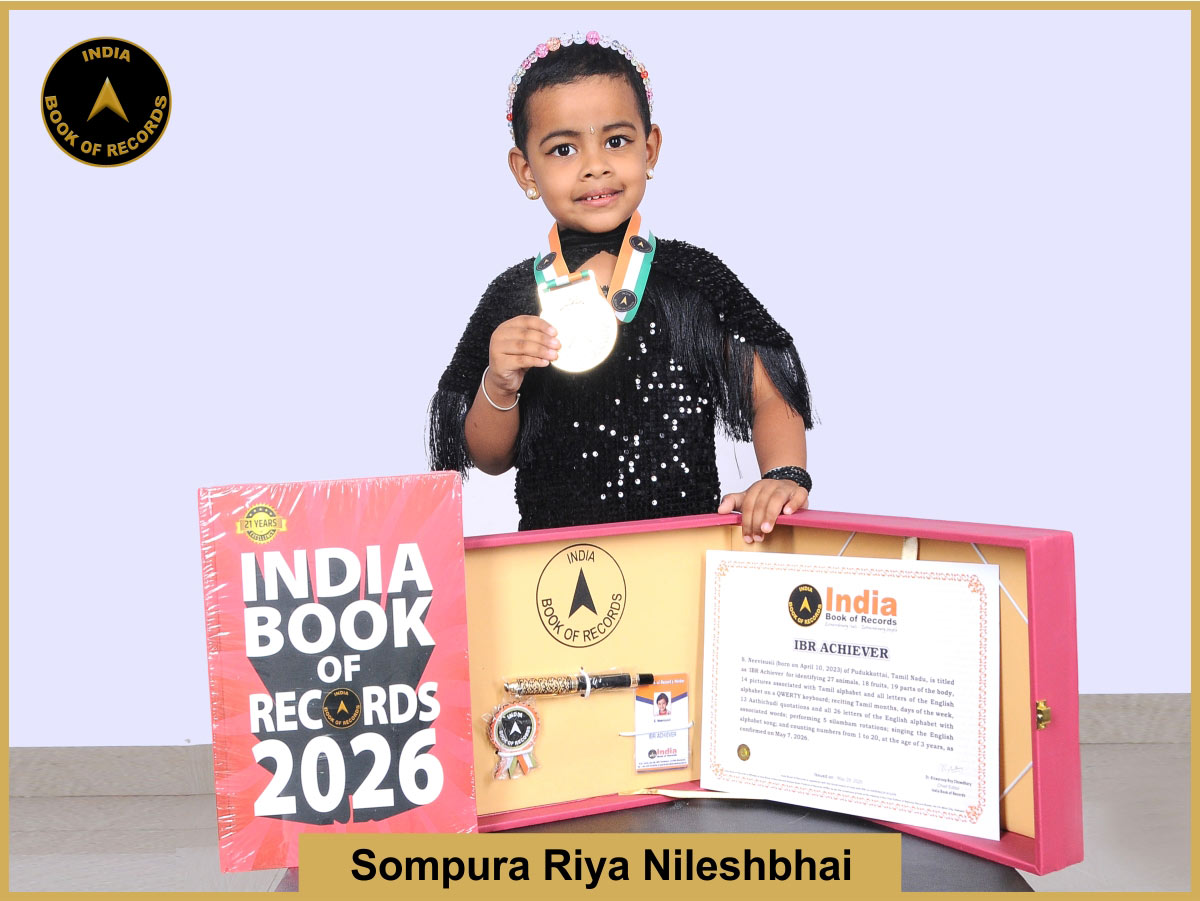 Sompura Riya Nileshbhai – IBR Achiever