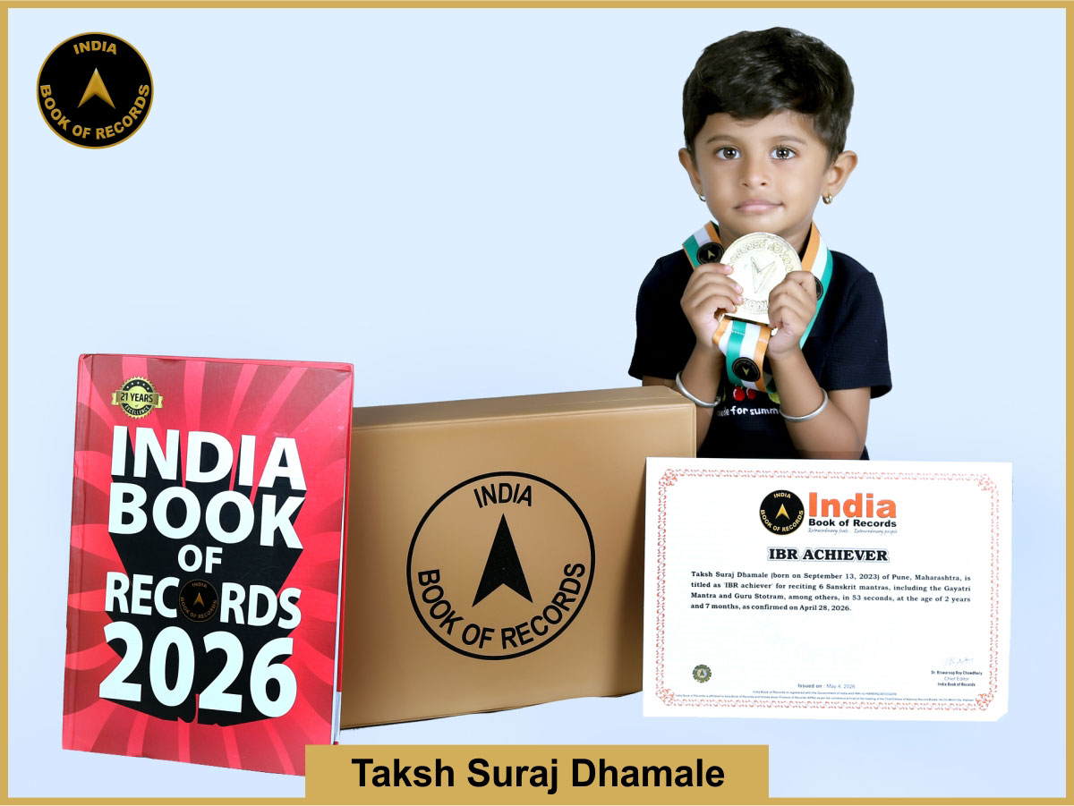 Taksh Suraj Dhamale – IBR Achiever 
