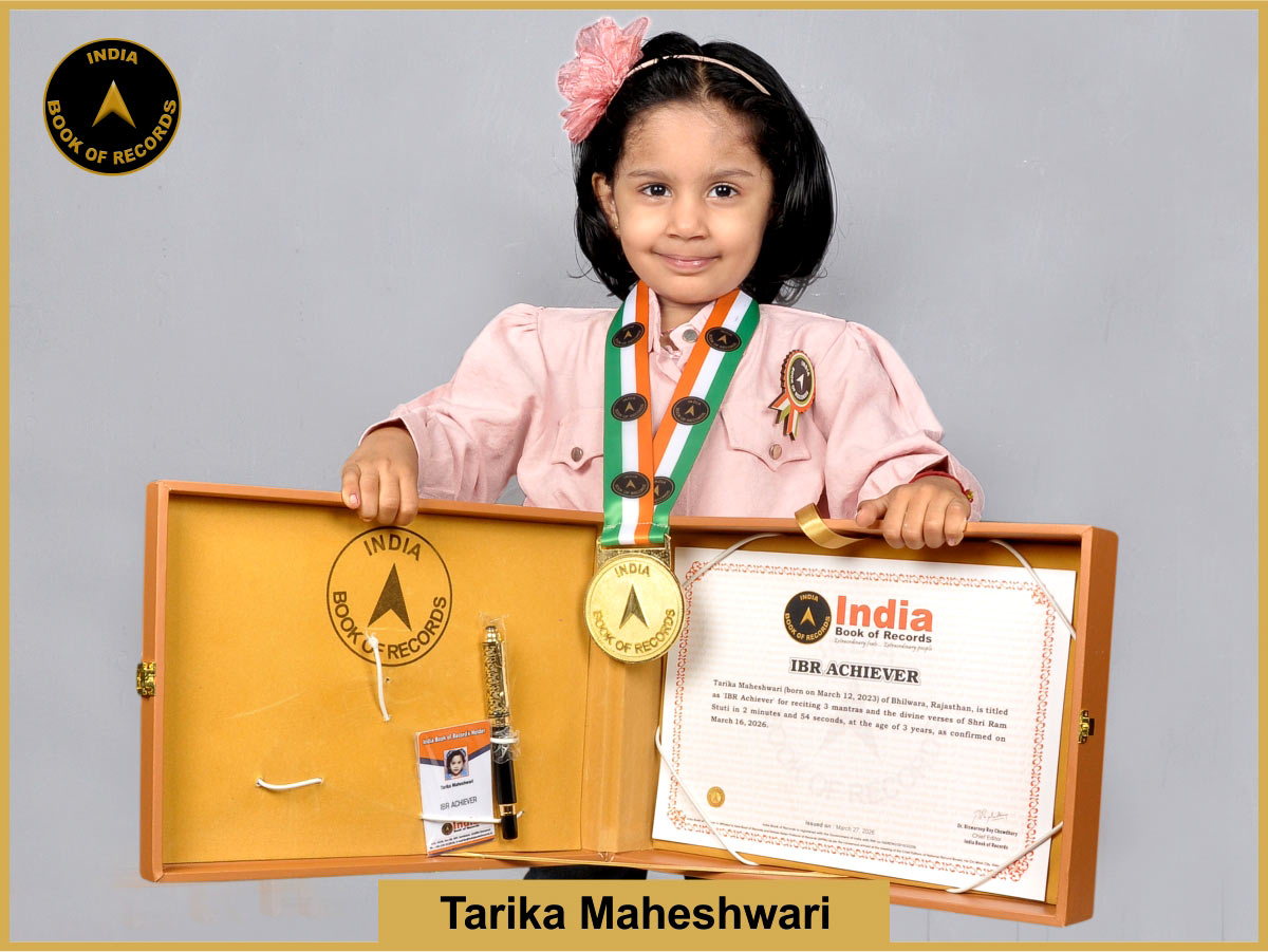 Tarika Maheshwari – IBR Achiever