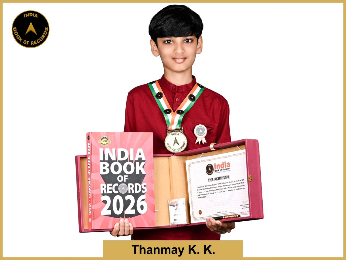 Thanmay K. K. – IBR Achiever