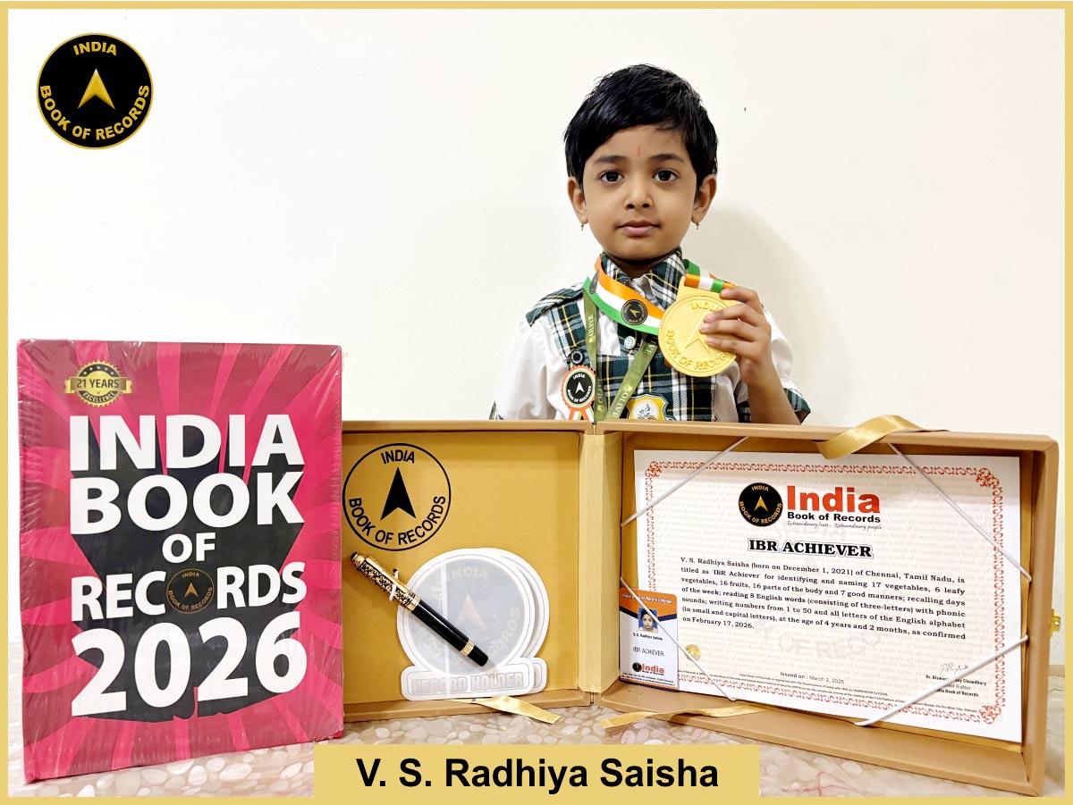 V. S. Radhiya Saisha – IBR Achiever