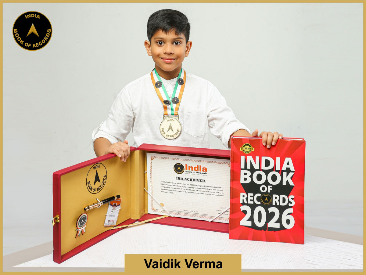Vaidik Verma – IBR Achiever