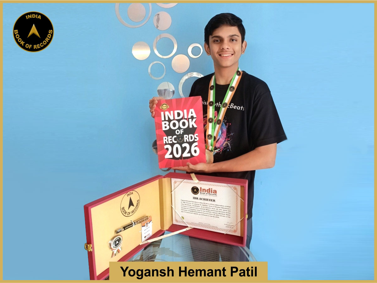 Yogansh Hemant Patil – IBR Achiever