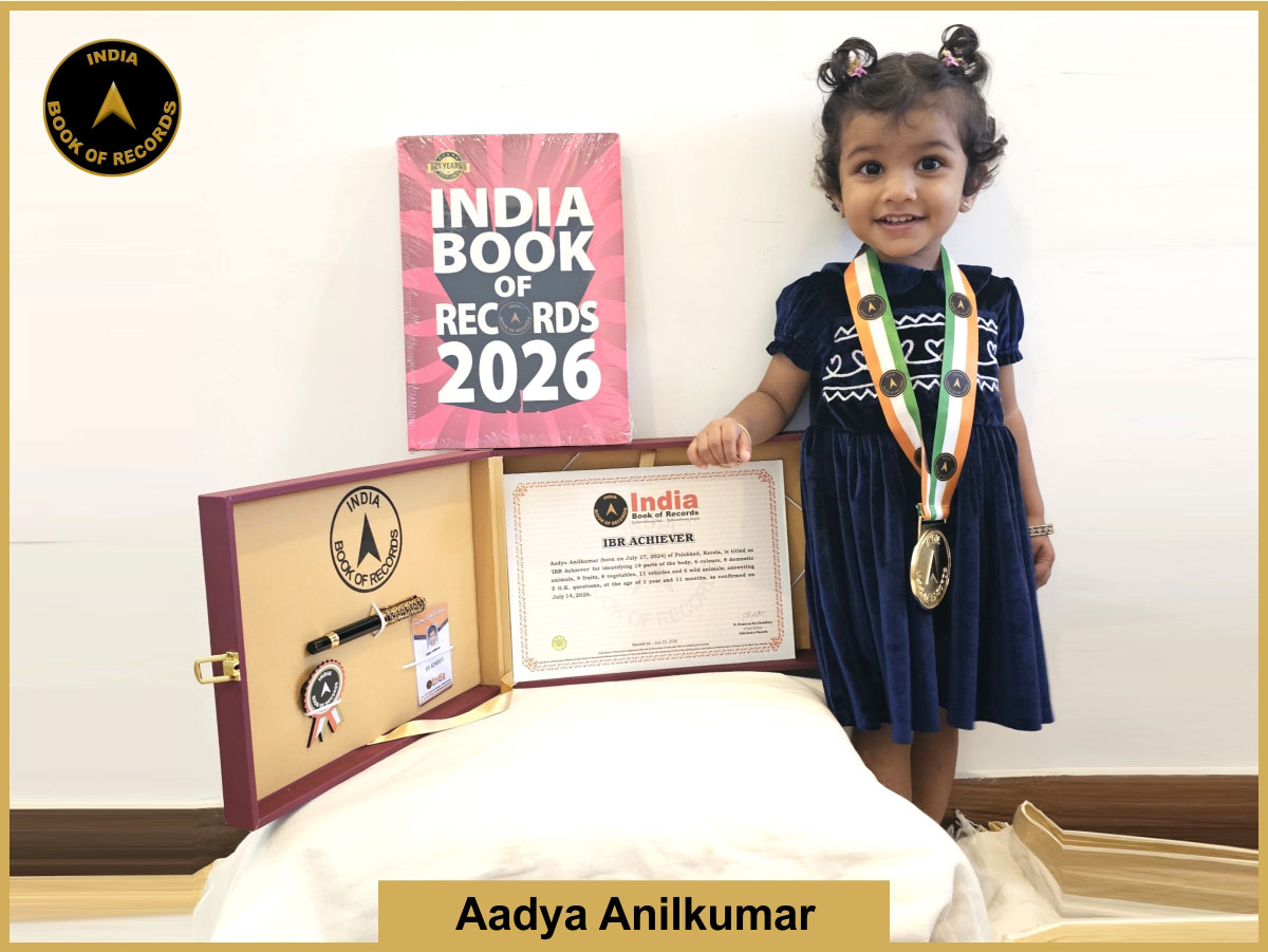 Aadya Anilkumar – IBR Achiever