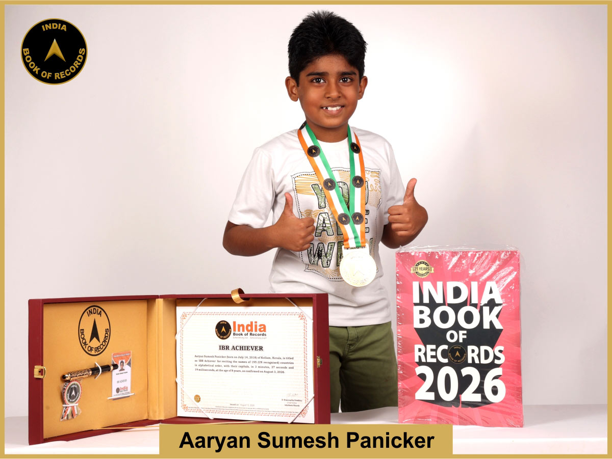 Aaryan Sumesh Panicker – IBR Achiever