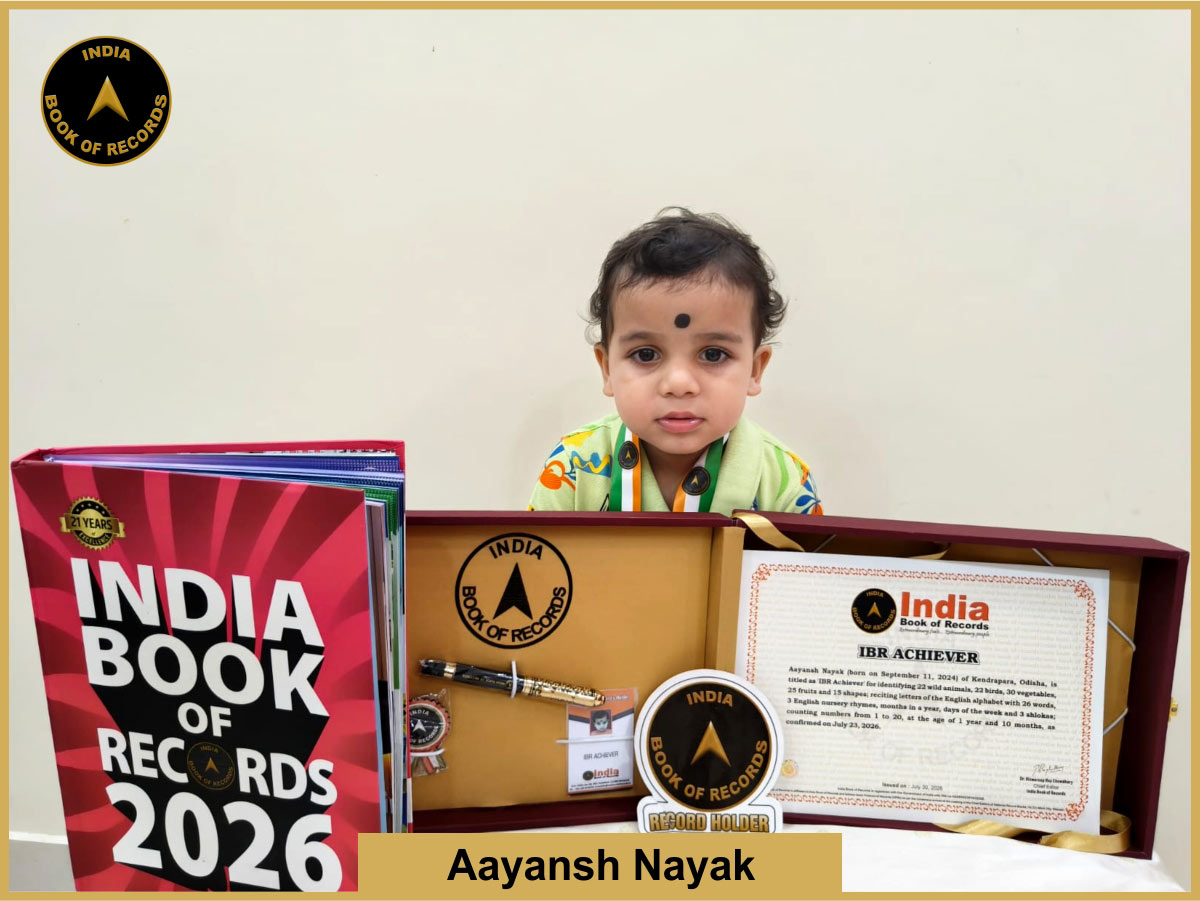 Aayansh Nayak – IBR Achiever
