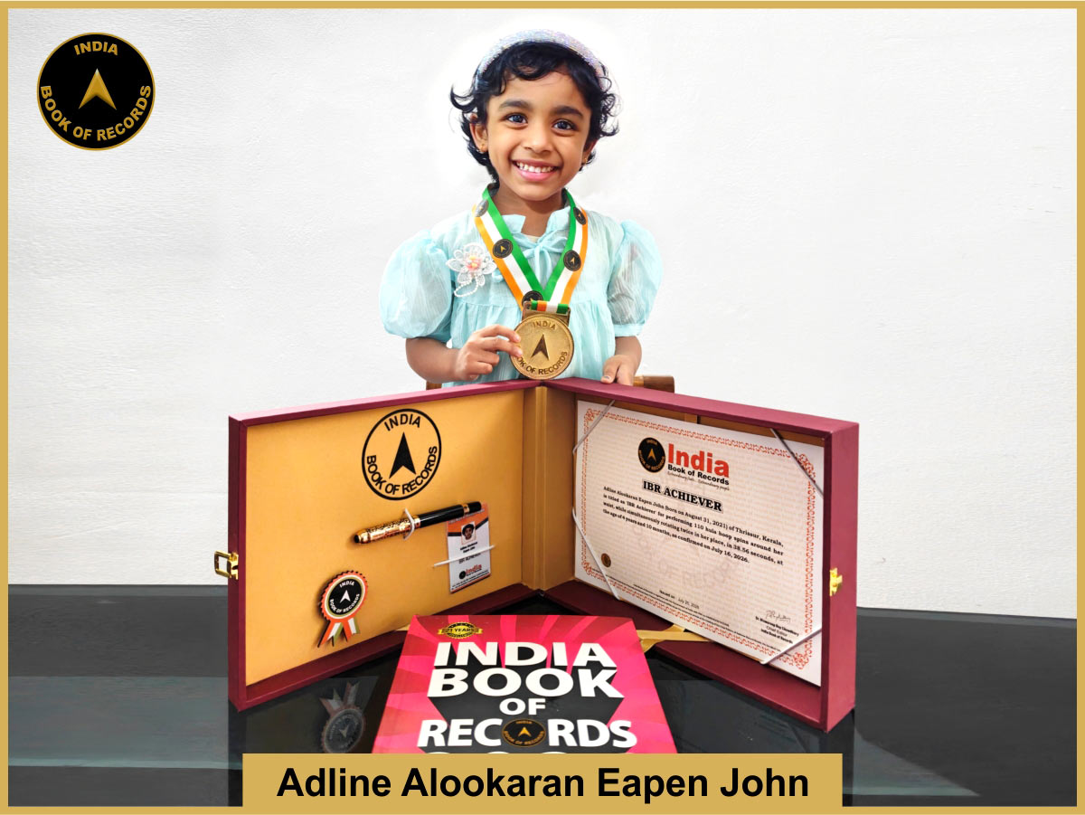 Adline Alookaran Eapen John – IBR Achiever