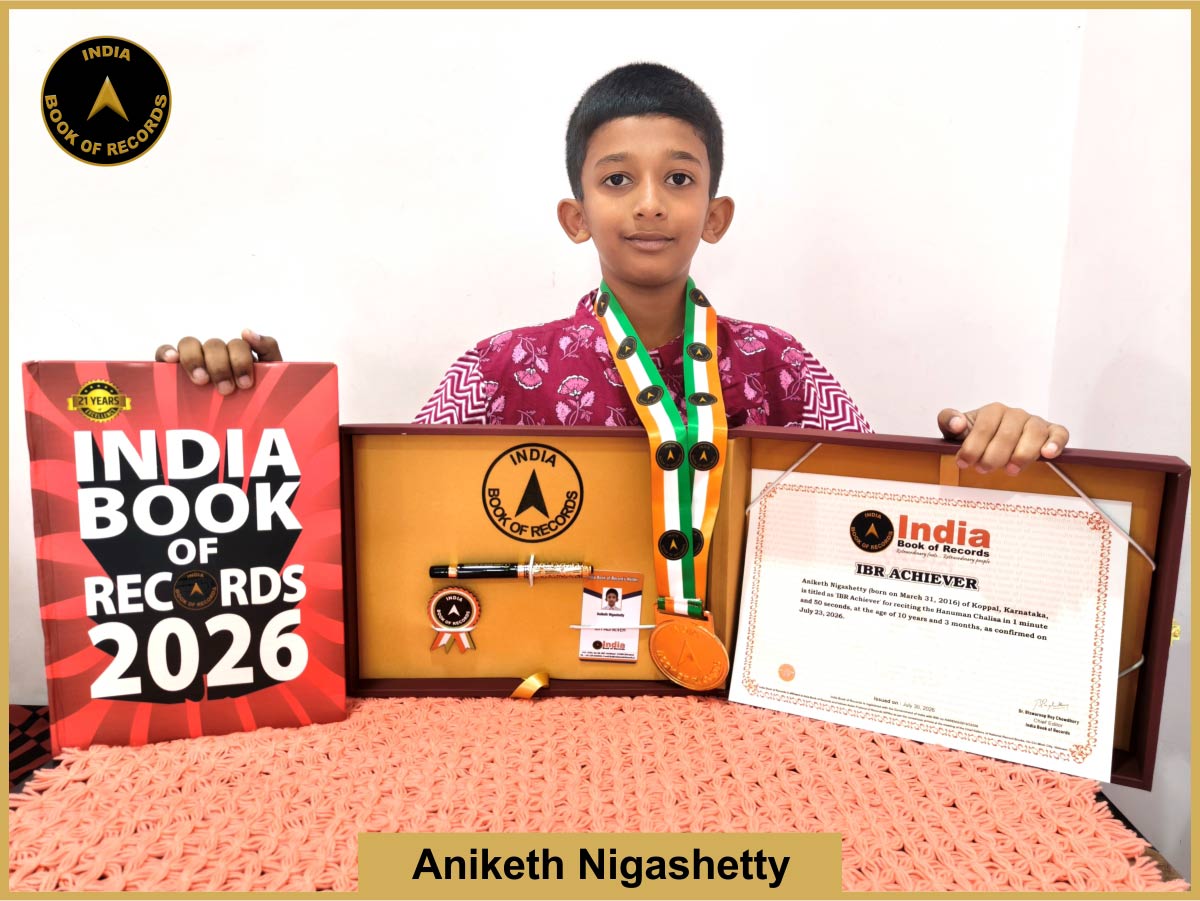 Aniketh Nigashetty – IBR Achiever
