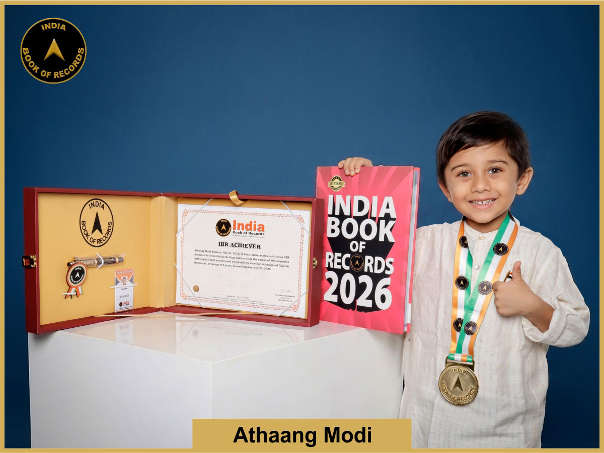 Athaang Modi – IBR Achiever