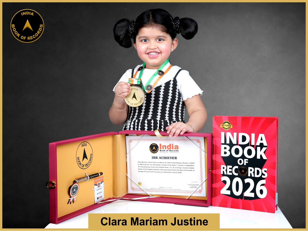 Clara Mariam Justine – IBR Achiever