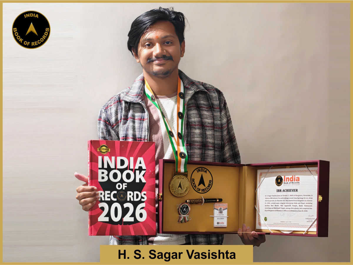 H. S. Sagar Vasishta – IBR Achiever 