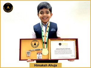 Image of Himaksh Ahuja, Youngest to achieve a Level 1 certificate with distinctions in 3 Grades in Electronic Keyboard.