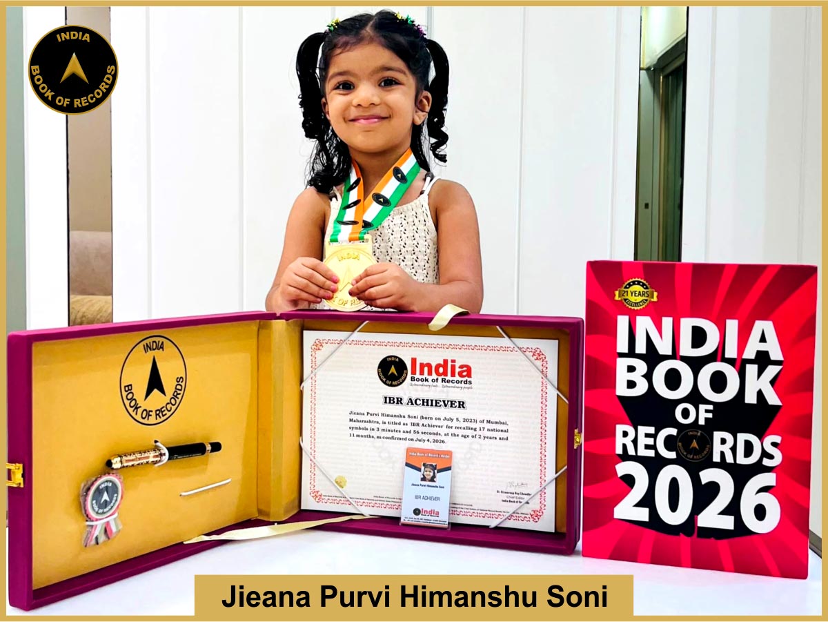 Jieana Purvi Himanshu Soni – IBR Achiever