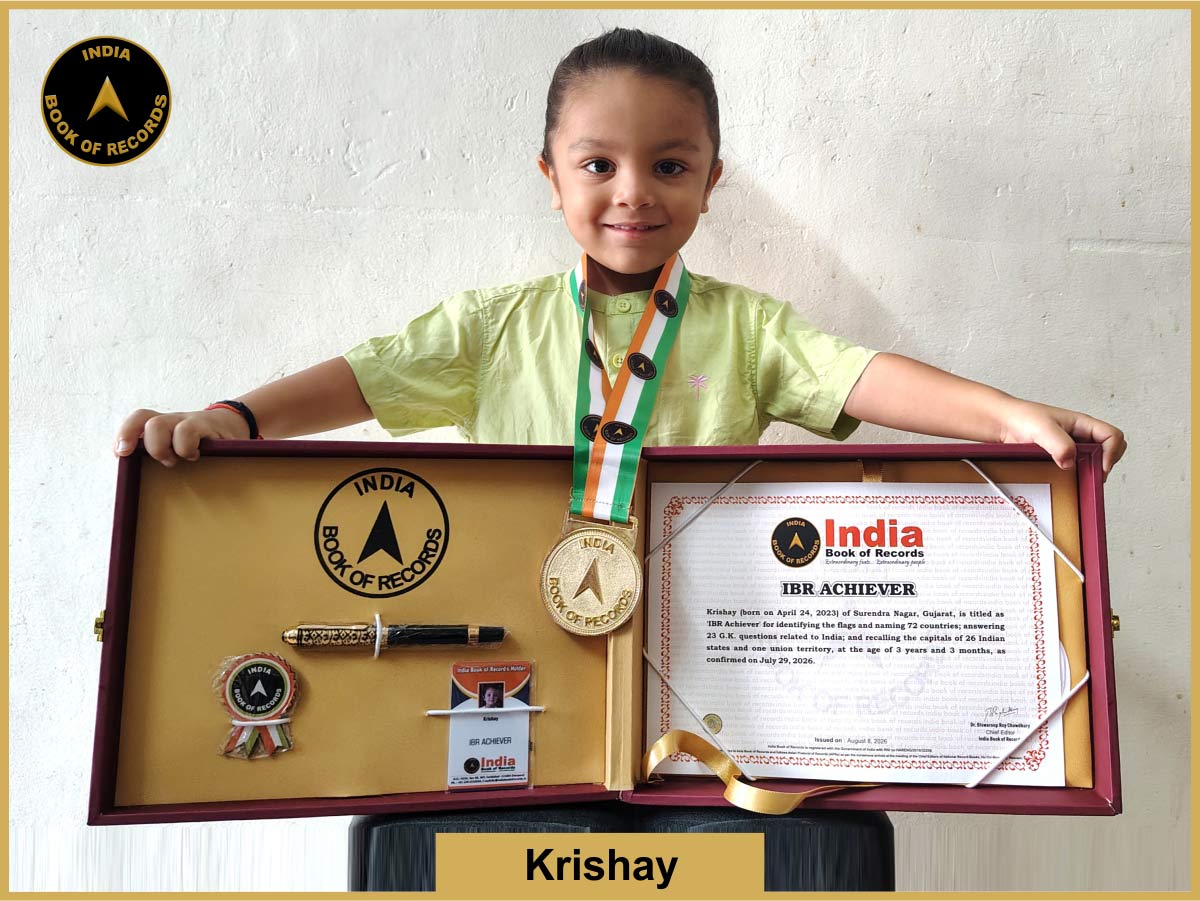 Krishay – IBR Achiever