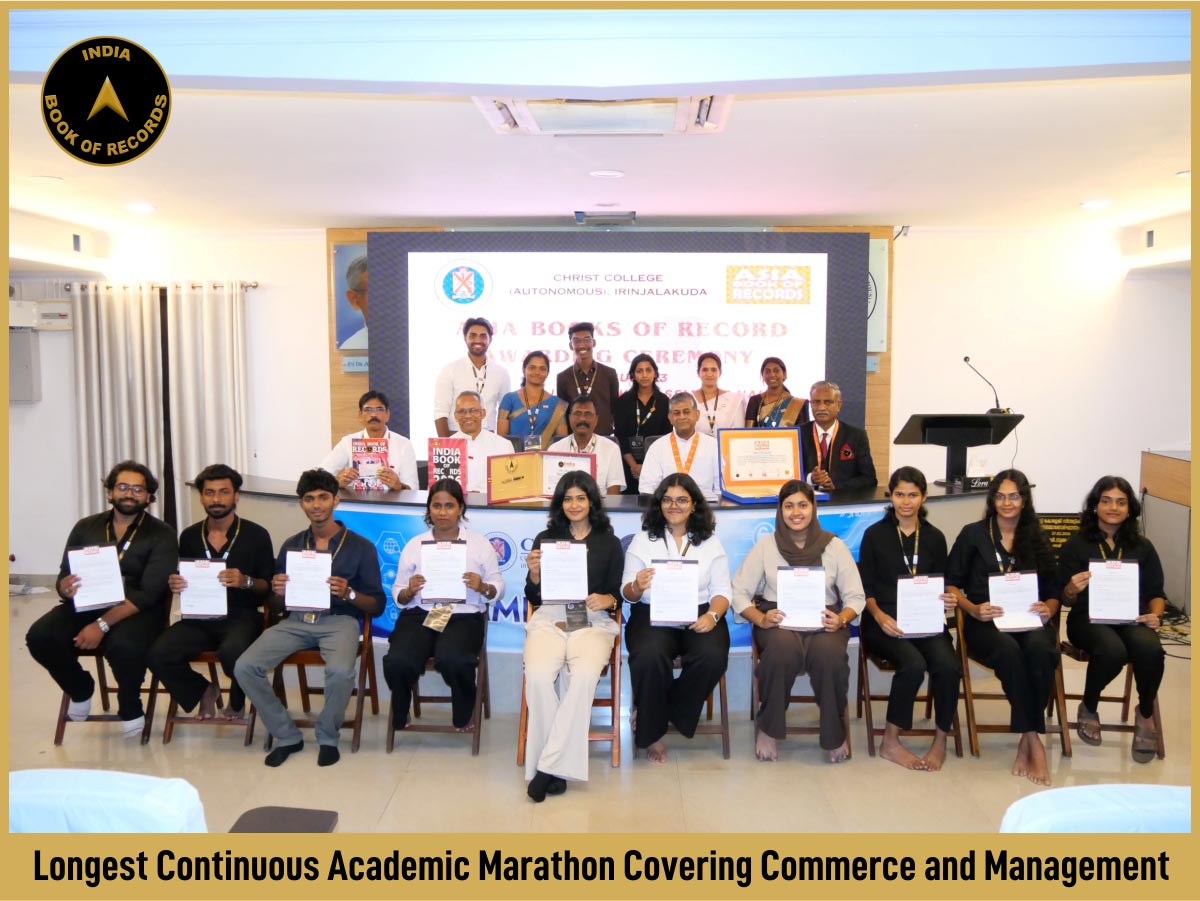 Longest Continuous Academic Marathon Covering Commerce and Management