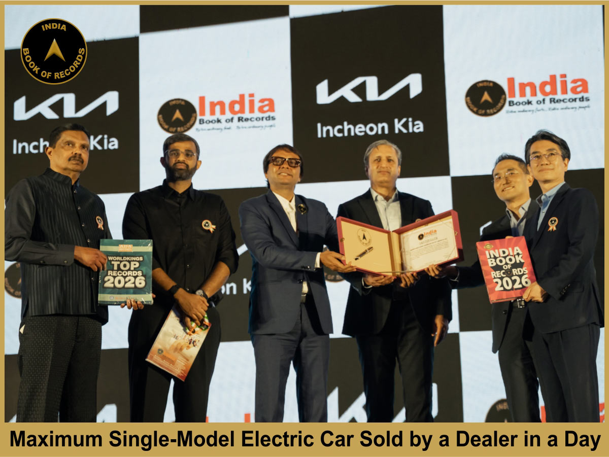 Maximum Single-Model Electric Car Sold by a Dealer in a Day