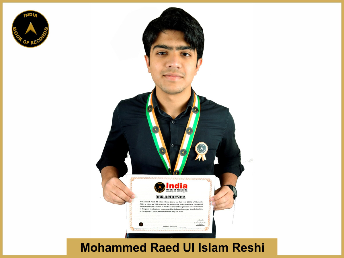 Mohammed Raed Ul Islam Reshi – IBR Achiever