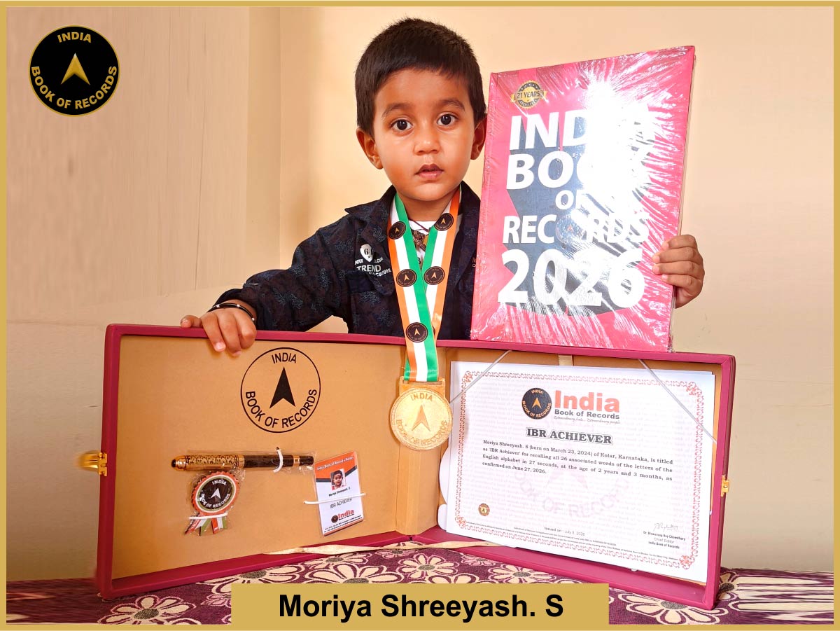 Moriya Shreeyash. S – IBR Achiever
