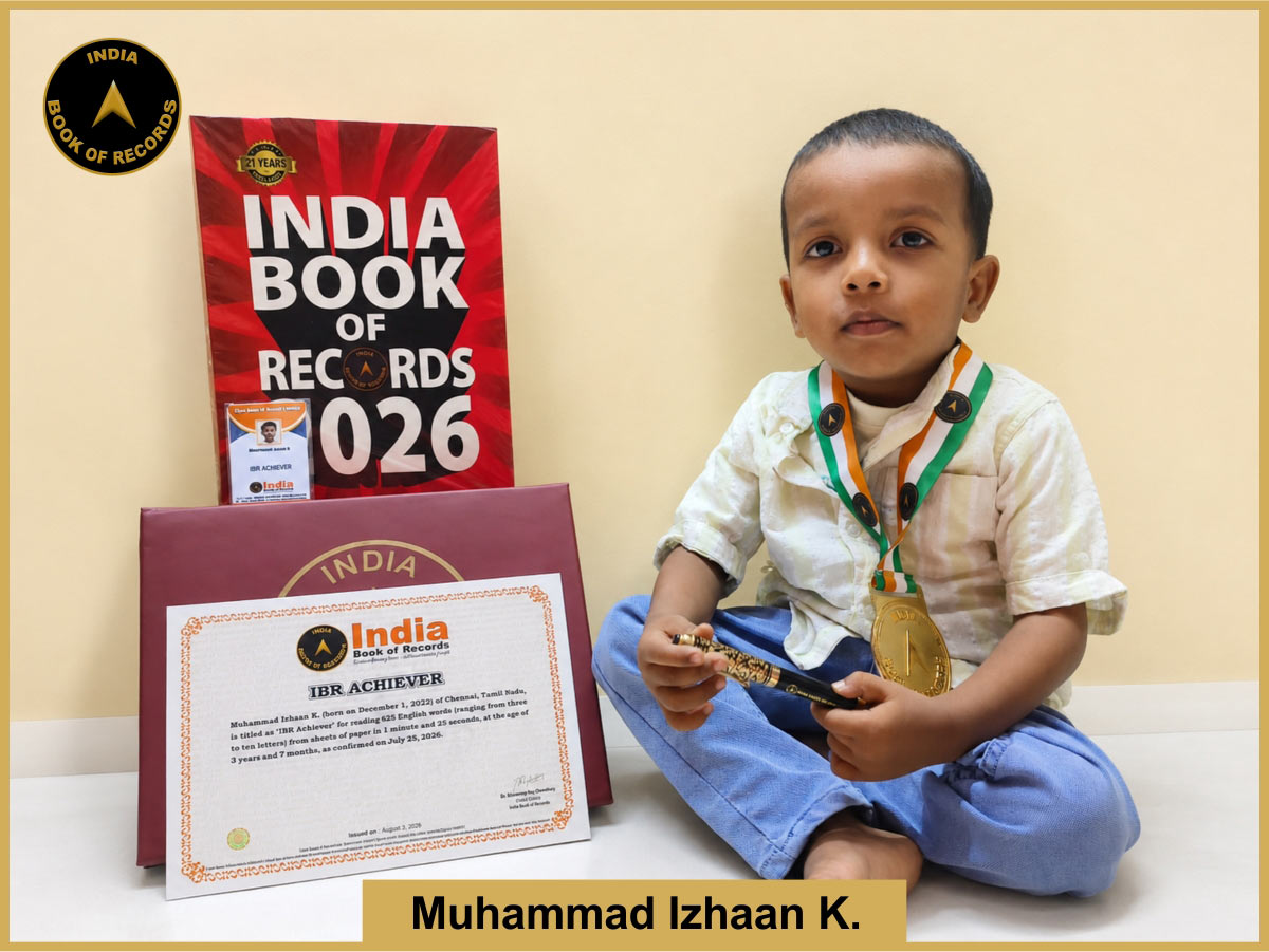Muhammad Izhaan K. – IBR Achiever