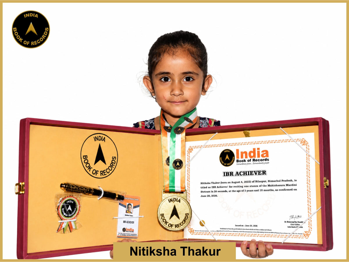 Nitiksha Thakur – IBR Achiever