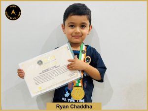 Image of Ryan Chaddha, Maximum flashcards identified by a kid in 5 minutes.